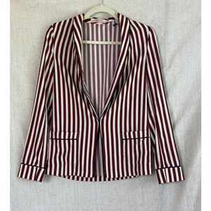 Scotch & Soda Maison Scotch So Cabana Striped Pajama Blazer Size 1